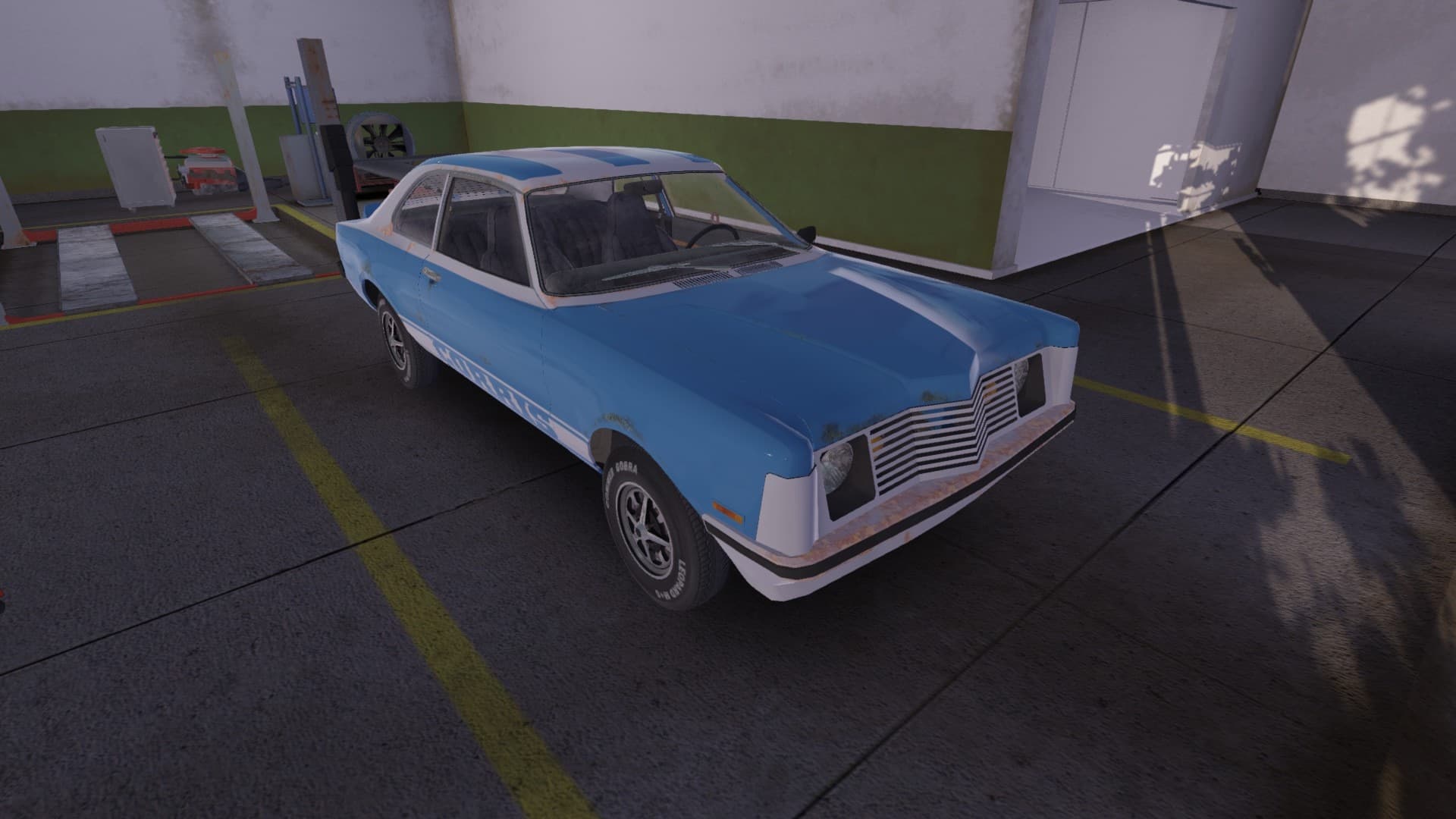 Venerable GT (White Stripes on Blue) view 1
