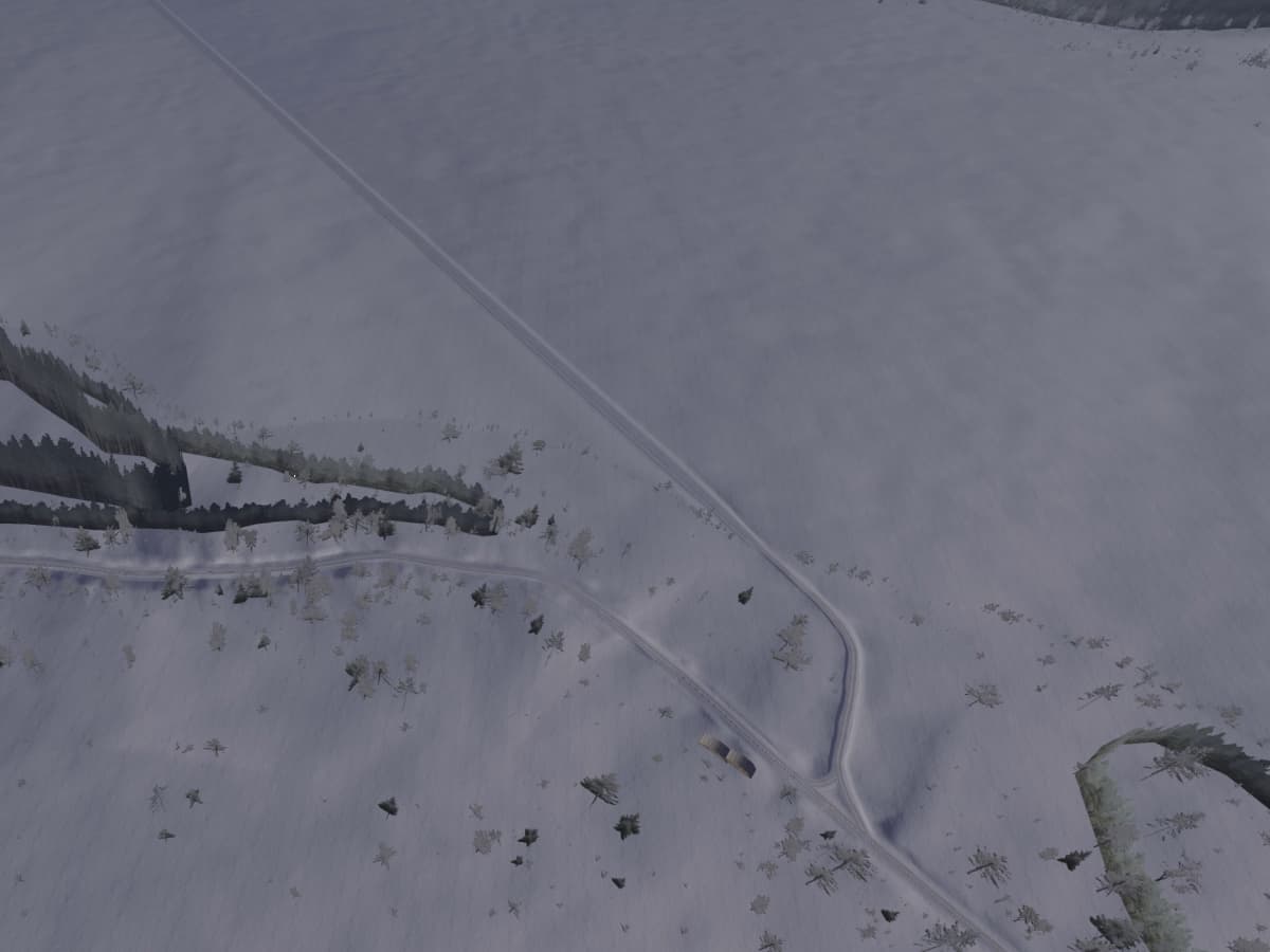 Frozen lake Ice Road image 2